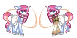 Size: 1024x512 | Tagged: safe, artist:absolitedisaster08, oc, oc only, original species, pony, clothes, female, horn, reference sheet, simple background, solo, transparent background