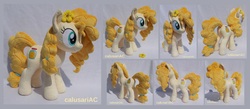 Size: 3104x1348 | Tagged: safe, artist:calusariac, pear butter, earth pony, pony, g4, irl, photo, plushie, solo