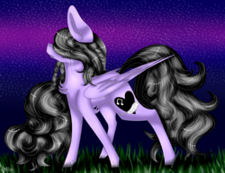 Size: 4761x3680 | Tagged: safe, artist:cat-chai, oc, oc only, oc:serenity, pegasus, pony, absurd resolution, crying, female, mare, night, solo