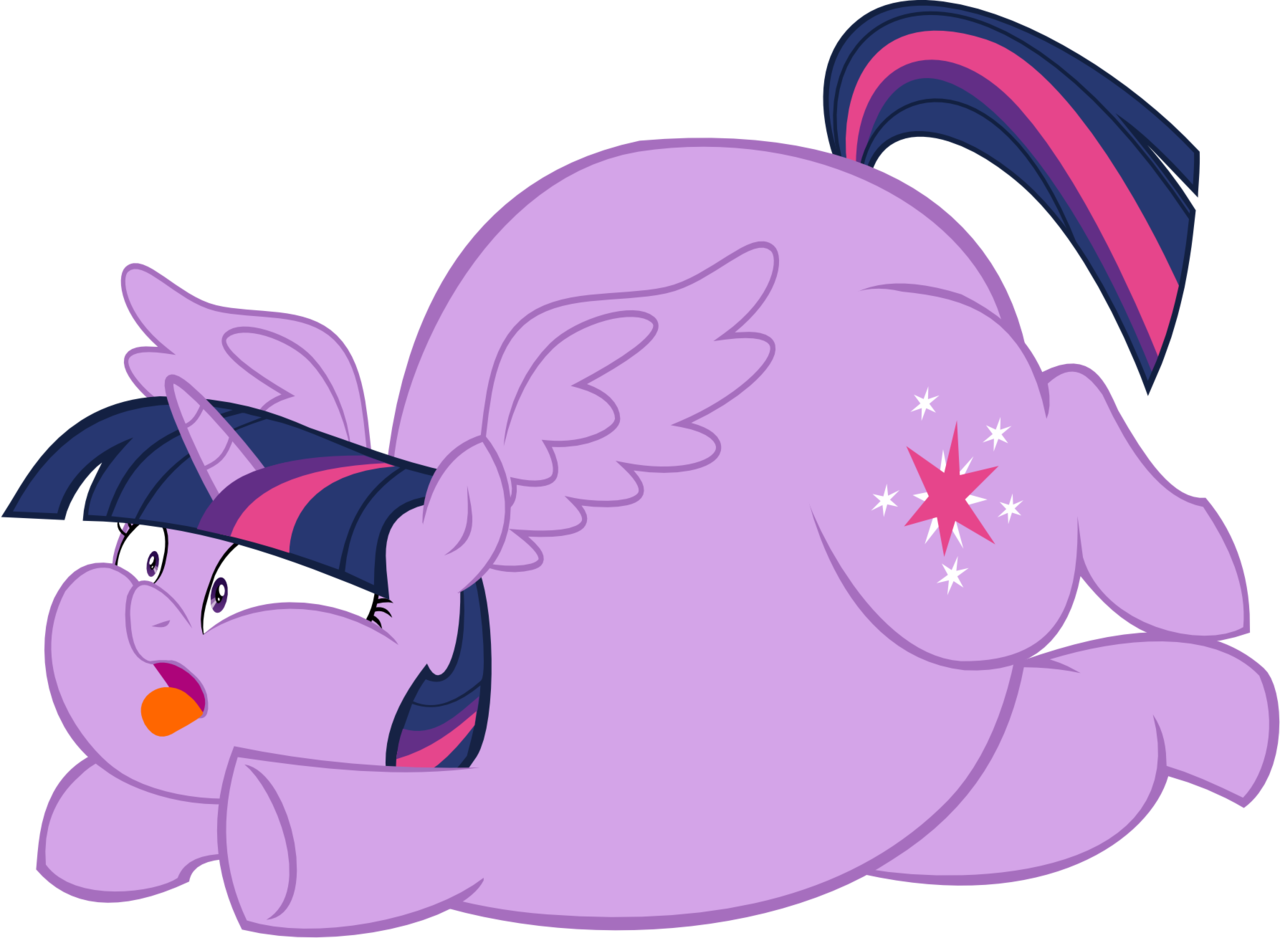 twilight sparkle, chubby cheeks, fat, obese, simple background, transparent...