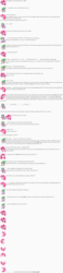 Size: 855x3661 | Tagged: safe, artist:dziadek1990, pinkie pie, spike, g4, butts, conversation, dialogue, emote story, emotes, euphemism, fart joke, knights who say ni, laughing, monty python, puberty, reddit, reference, slice of life, teenager, text