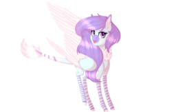 Size: 1280x832 | Tagged: safe, artist:moonwolf96, oc, oc only, oc:hufflepuff, pegasus, pony, female, mare, simple background, solo, tongue out, transparent background, two toned wings