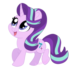 Size: 1280x1280 | Tagged: safe, artist:karzii, starlight glimmer, pony, unicorn, g4, cute, female, glimmerbetes, mare, simple background, smiling, solo, transparent background