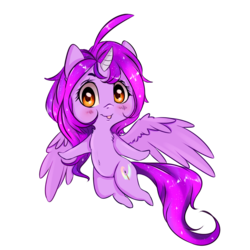 Size: 2500x2500 | Tagged: dead source, safe, artist:miokomata, oc, oc only, oc:dazzling talents, alicorn, pony, alicorn oc, explicit source, female, high res, simple background, solo, transparent background