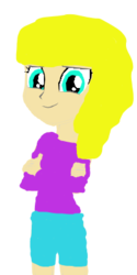 Size: 200x400 | Tagged: safe, editor:php77, equestria girls, g4, female, simple background, solo, transparent background