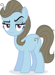 Size: 2480x3369 | Tagged: safe, artist:punzil504, beauty brass, earth pony, pony, g4, the mean 6, annoyed, background pony, beauty brass is not amused, clone, female, grumpy, high res, looking at you, mare, mean beauty brass, meanified, raised eyebrow, simple background, solo, transparent background, unamused, vector