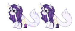 Size: 1263x528 | Tagged: safe, artist:cloud-fly, oc, oc only, pony, unicorn, augmented tail, clothes, female, mare, simple background, socks, solo, transparent background