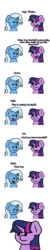 Size: 1280x6400 | Tagged: safe, artist:ljdamz1119, trixie, twilight sparkle, alicorn, pony, unicorn, g4, comic, dialogue, female, implied starlight glimmer, mare, twilight sparkle (alicorn)