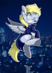 Size: 2508x3541 | Tagged: safe, artist:php97, derpy hooves, pegasus, pony, g4, derpfest, female, high res, mare, open mouth, solo