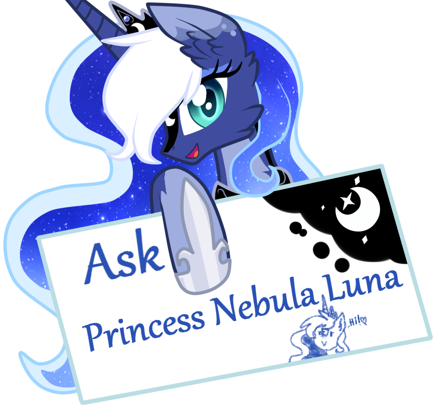 Ask blue. Небула Луна пони. Sugaryicecreammlp.