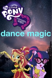 Size: 1021x1536 | Tagged: safe, editor:php77, sci-twi, sunset shimmer, twilight sparkle, equestria girls, equestria girls specials, g4, my little pony equestria girls: dance magic