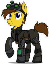 Size: 1228x1620 | Tagged: safe, artist:xphil1998, oc, oc only, oc:blu skies, pegasus, pony, clothes, crossover, m1911, simple background, solo, splinter cell, stealth suit, suit, transparent background
