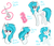 Size: 3500x3000 | Tagged: safe, artist:misskitkat2002, oc, oc only, oc:harper, pony, unicorn, base used, female, high res, offspring, parent:neon lights, parent:vinyl scratch, parents:vinylights, reference sheet, solo, teenager