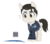 Size: 1127x1000 | Tagged: safe, artist:higglytownhero, android, earth pony, pony, robot, blue blood, clothes, connor, crossover, detroit: become human, jacket, male, ponified, rk800, simple background, solo, stallion, thirium, transparent background, video game