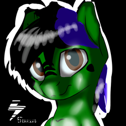 Size: 2000x2000 | Tagged: safe, artist:endelthepegasus, oc, oc only, oc:endel frostlion, pony, high res, looking at you, male, solo