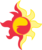 Size: 4096x4891 | Tagged: safe, artist:parclytaxel, sunset shimmer, g4, .svg available, absurd resolution, backwards cutie mark, cutie mark, cutie mark only, no pony, simple background, sunset shimmer's cutie mark, transparent background, vector
