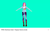 Size: 664x417 | Tagged: safe, artist:theanimefanz, rainbow dash, human, 3d, humanized, mmd, t pose, youtube link