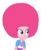 Size: 7934x9757 | Tagged: safe, artist:bigpurplemuppet99, artist:luckreza8, pinkie pie, equestria girls, g4, absurd resolution, afro, female, simple background, solo, transparent background