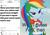 Size: 1013x718 | Tagged: safe, rainbow dash, equestria girls, g4, my little pony equestria girls: legend of everfree, chris cassius, meta, text, twitter