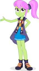 Size: 1493x2689 | Tagged: safe, artist:punzil504, merry may, equestria girls, g4, clothes, clothes swap, equestria girls-ified, female, simple background, smiling, solo, transparent background