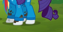 Size: 704x361 | Tagged: safe, screencap, rarity, g4, the cart before the ponies, cropped, hooves, legs, pictures of legs