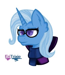 Size: 768x884 | Tagged: safe, artist:catgalaxy78, trixie, g4, crossover, eridan ampora, glasses, homestuck, scarve