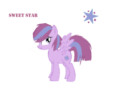 Size: 2500x2000 | Tagged: safe, artist:sodadoodle, oc, oc only, oc:star capture, pegasus, pony, high res, magical lesbian spawn, offspring, parent:tempest shadow, parent:twilight sparkle, parents:tempestlight, simple background, solo, transparent background