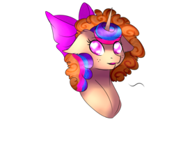 Size: 3000x2500 | Tagged: safe, artist:sweethearts11, oc, oc only, oc:sweet hearts, pony, unicorn, bust, female, high res, mare, portrait, simple background, solo, transparent background