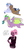 Size: 1735x3600 | Tagged: safe, artist:anyatrix, spike, oc, oc:fog frost, oc:moonstone, oc:rock sulphate, oc:shortcake, dracony, earth pony, hybrid, pegasus, pony, anthro, g4, anthro with ponies, interspecies offspring, magical lesbian spawn, male, mouth hold, offspring, older, parent:cheese sandwich, parent:maud pie, parent:mud briar, parent:night glider, parent:pinkie pie, parent:princess luna, parent:spike, parents:cheesepie, parents:maudbriar, parents:nightdash, parents:spiluna, sketch, sketch dump, stallion, teary eyes