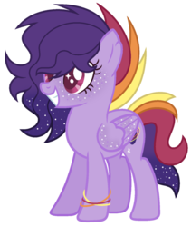 Size: 1024x1212 | Tagged: safe, artist:bloodlover2222, oc, oc only, oc:celestial night, pegasus, pony, female, mare, simple background, solo, transparent background