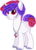 Size: 1024x1421 | Tagged: safe, artist:pandemiamichi, oc, oc only, oc:mina, pony, unicorn, chile, female, jewelry, mare, necklace, simple background, solo, transparent background, watermark