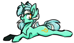 Size: 3077x1779 | Tagged: safe, artist:lrusu, lyra heartstrings, pony, unicorn, g4, female, mare, simple background, smiling, solo, transparent background