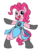 Size: 534x712 | Tagged: safe, artist:dudey64, pinkie pie, earth pony, pony, g4, bipedal, female, simple background, solo, transparent background