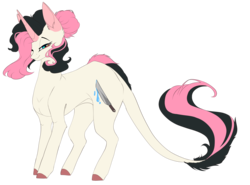 Size: 3835x2839 | Tagged: safe, artist:crazllana, oc, oc only, oc:crybaby, pony, unicorn, female, high res, mare, simple background, solo, transparent background