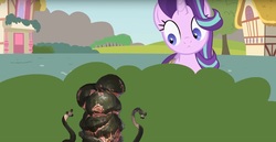 Size: 1675x866 | Tagged: safe, artist:forgalorga, edit, starlight glimmer, g4, blorg, stellaris