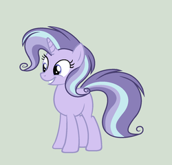 Size: 1256x1208 | Tagged: safe, artist:roseloverofpastels, oc, oc only, oc:sparkling aria, pony, unicorn, base used, digital art, female, green background, magical lesbian spawn, mare, next generation, offspring, parent:starlight glimmer, parent:trixie, parents:startrix, simple background, solo