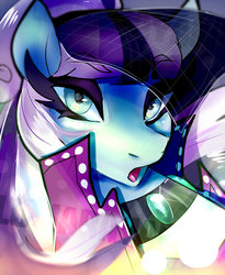 Size: 600x730 | Tagged: safe, artist:rayadra, coloratura, g4, bust, clothes, countess coloratura, looking at you