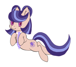 Size: 1024x910 | Tagged: safe, artist:cloenightshy, oc, oc only, oc:lace soiree, earth pony, pony, icey-verse, base used, female, magical lesbian spawn, mare, necktie, offspring, parent:coco pommel, parent:suri polomare, parents:cocopolo, simple background, solo, transparent background