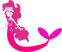 Size: 631x534 | Tagged: safe, artist:selenaede, artist:user15432, pinkie pie, human, mermaid, equestria girls, g4, base used, bracelet, clothes, cutie mark on human, fins, hasbro, hasbro studios, jewelry, mermaid tail, mermaidized, necklace, pearl necklace, ponied up, solo, species swap, tail
