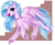 Size: 1238x1003 | Tagged: safe, artist:woonborg, silverstream, classical hippogriff, hippogriff, g4, chest fluff, female, happy, simple background, solo, spread wings, stairs, transparent background, wings