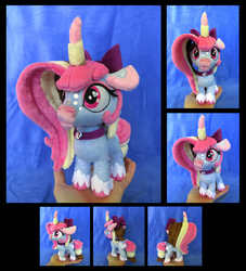 Size: 4393x4845 | Tagged: safe, artist:fireflytwinkletoes, oc, oc only, oc:polly, hybrid, absurd resolution, female, hand, irl, photo, plushie, solo
