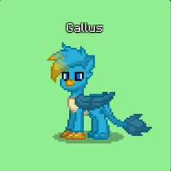 Size: 838x837 | Tagged: safe, gallus, griffon, pony town, g4, cute, gallabetes, male, solo