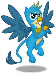 Size: 1600x2133 | Tagged: safe, artist:aleximusprime, gallus, griffon, g4, school daze, season 8, crossed arms, looking at you, male, simple background, solo, transparent background