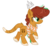 Size: 1024x949 | Tagged: safe, artist:sapiira, oc, oc only, oc:harvest paws, cat pony, original species, pony, crown, glasses, jewelry, male, regalia, simple background, solo, transparent background, white outline