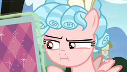 Size: 1920x1080 | Tagged: safe, screencap, cozy glow, pony, g4, marks for effort, :i, cozy glow is not amused, cozybetes, cute, discovery family logo, female, filly, foal