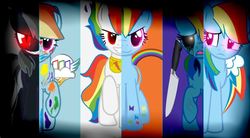 Size: 747x411 | Tagged: dead source, safe, artist:hinamorimiku, artist:tehgamingcherryyt, rainbow dash, pegasus, pony, fanfic:rainbow factory, fanfic:rocket to insanity, g4, colored wings, element of loyalty, fanfic art, multicolored wings, rainbow factory dash, rainbow power, rainbow wings, spectra, super rainbow dash, what my cutie mark is telling me, wings
