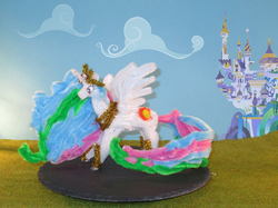 Size: 2487x1865 | Tagged: safe, artist:malte279, princess celestia, g4, craft, pipe cleaner sculpture, pipe cleaners, sculpture, traditional art