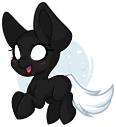 Size: 1024x1121 | Tagged: safe, artist:ak4neh, oc, oc only, oc:semi, pony, chibi, simple background, solo, transparent background