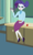 Size: 1024x1693 | Tagged: safe, artist:josue1992, rarity, equestria girls, g4, school daze, apple, desk, equestria girls interpretation, female, food, glasses, glasses rarity, hair bun, high heels, looking at you, scene interpretation, schoolmarm rarity, shoes, solo, teacher, watermark