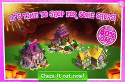 Size: 792x524 | Tagged: safe, gameloft, chinese dragon, dragon, g4, my little pony: magic princess, advertisement, architecture, building, chinese, fireworks, lantern, no pony